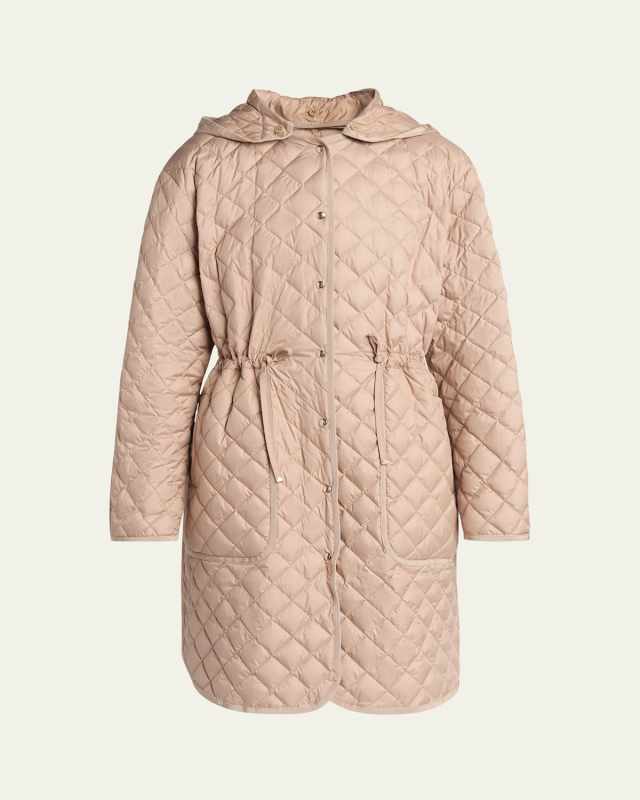 Etelan Quilted Down Parka